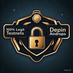 100% Legit Testnet & Depin Airdrops💵